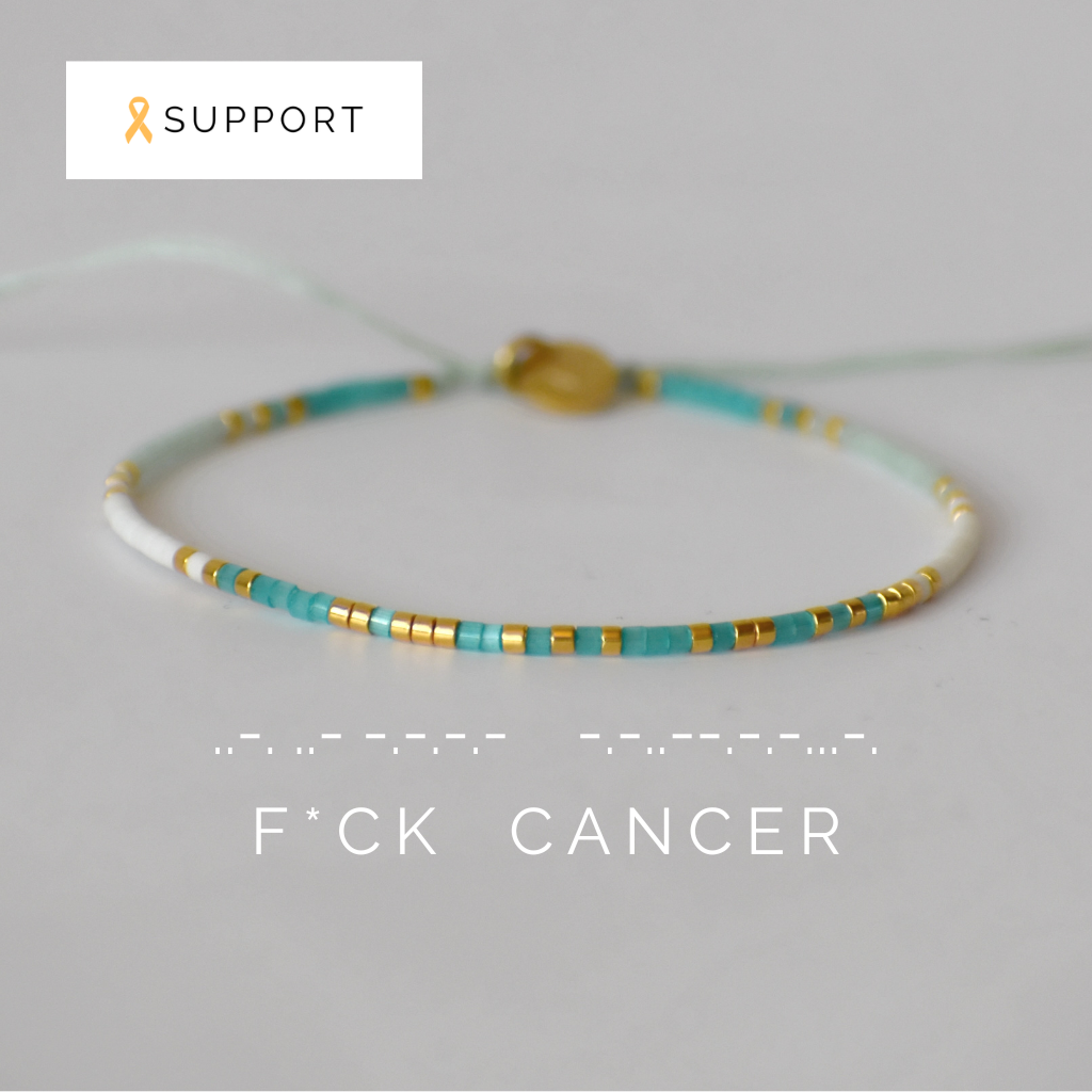 Morsearmband | F*ck Cancer