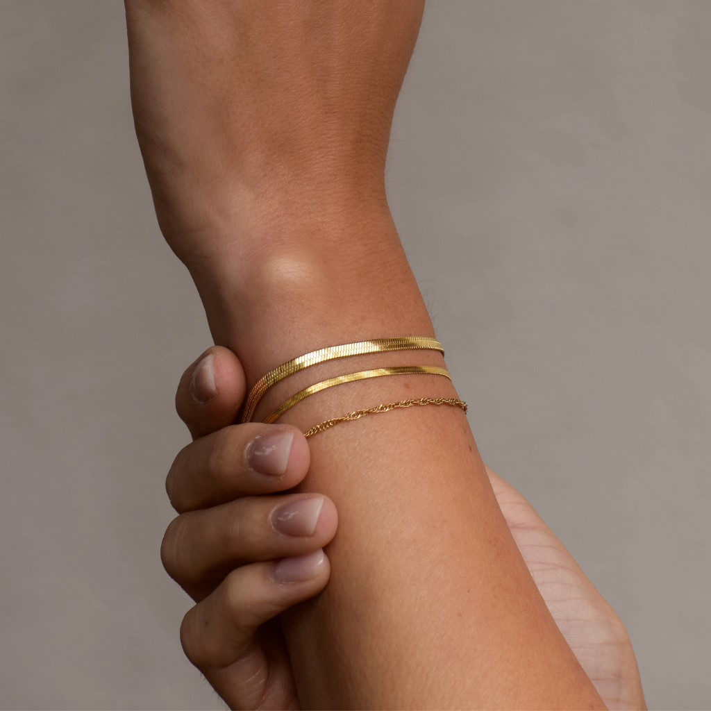 Armketten strukturiert wasserfest