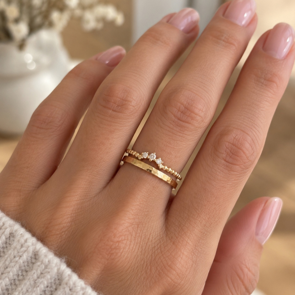 Fingerring Liya (wasserfest)