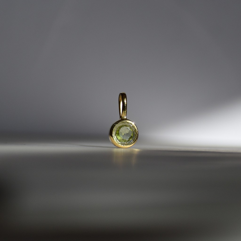 Geburtsstein Halskette August - Peridot