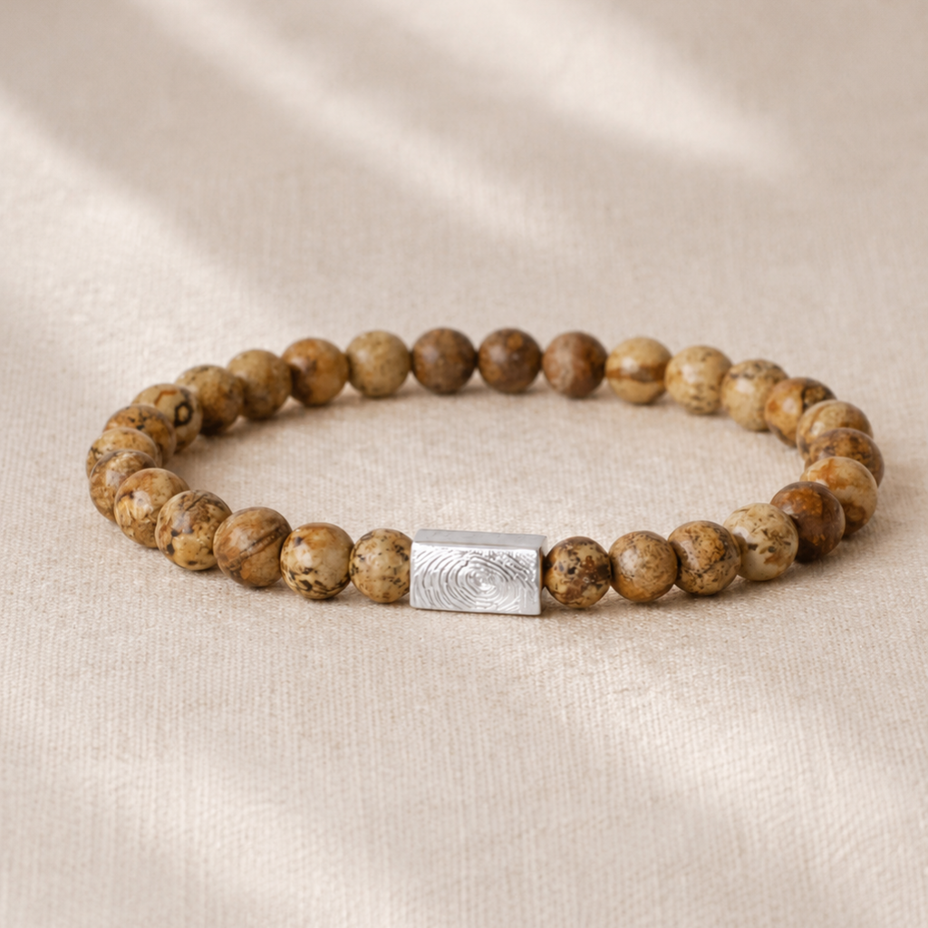 Gravur Armband Rio | Fingerabdruck, Fussabdruck, Schrift, Nasenabdruck