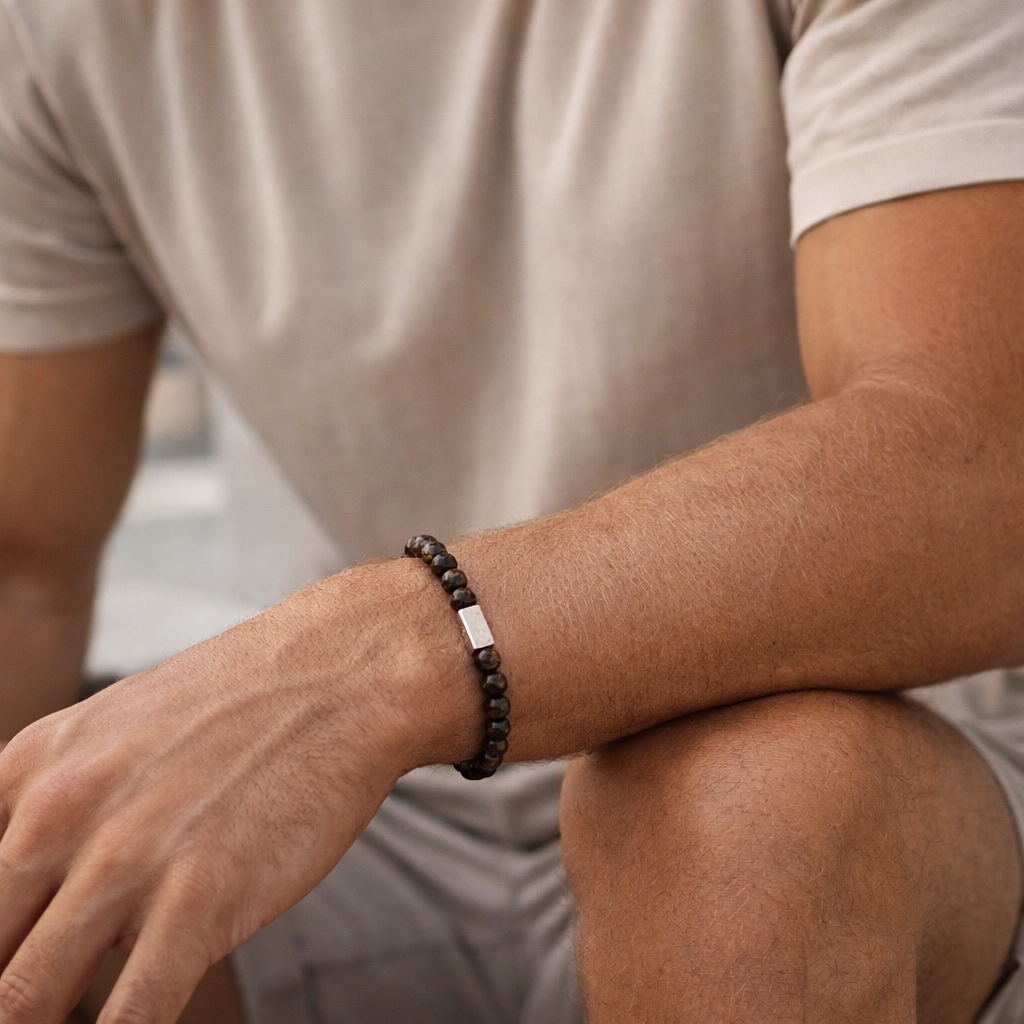 Gravur Armband Rio | Fingerabdruck, Fussabdruck, Schrift, Nasenabdruck