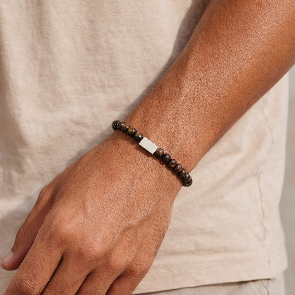 Gravur Armband Rio | Fingerabdruck, Fussabdruck, Schrift, Nasenabdruck