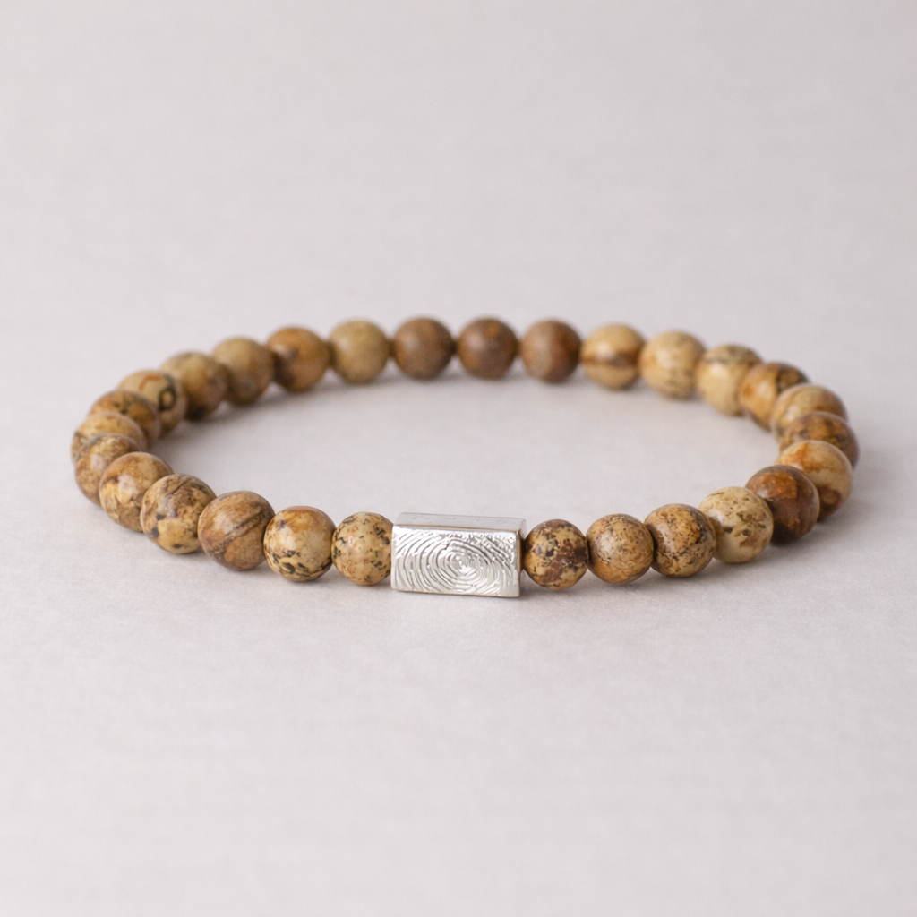 Gravur Armband Rio | Fingerabdruck, Fussabdruck, Schrift, Nasenabdruck