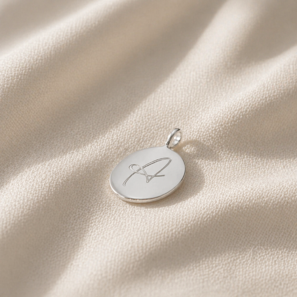 Gravurkette Elli | Initialen, Text | Rund, Oval