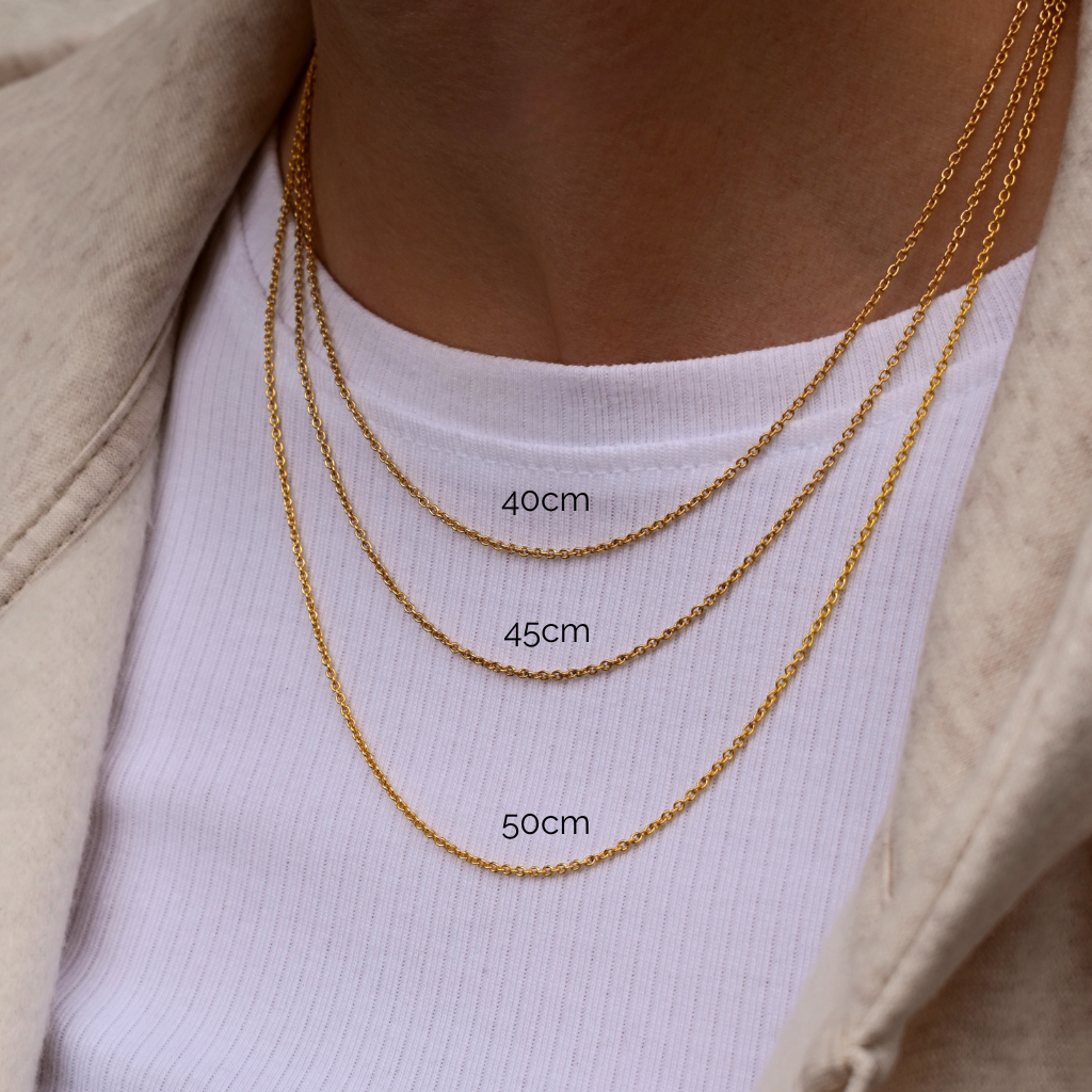 Gravurkette Juna | Fingerabdruck, Zeichnung, Handschrift