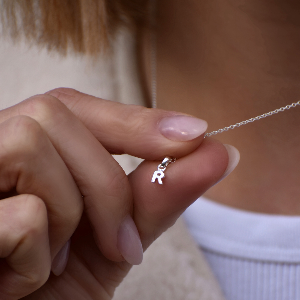 Buchstaben Halskette