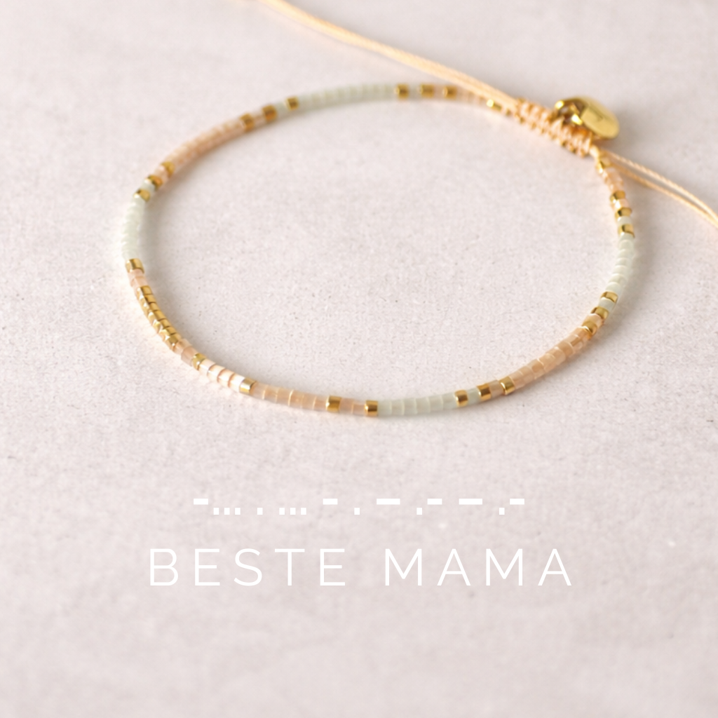 Morsecode-Armband | Beste Mama