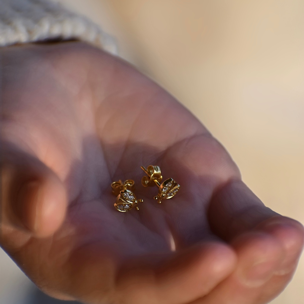 Ohrstecker Glückskäfer Felina