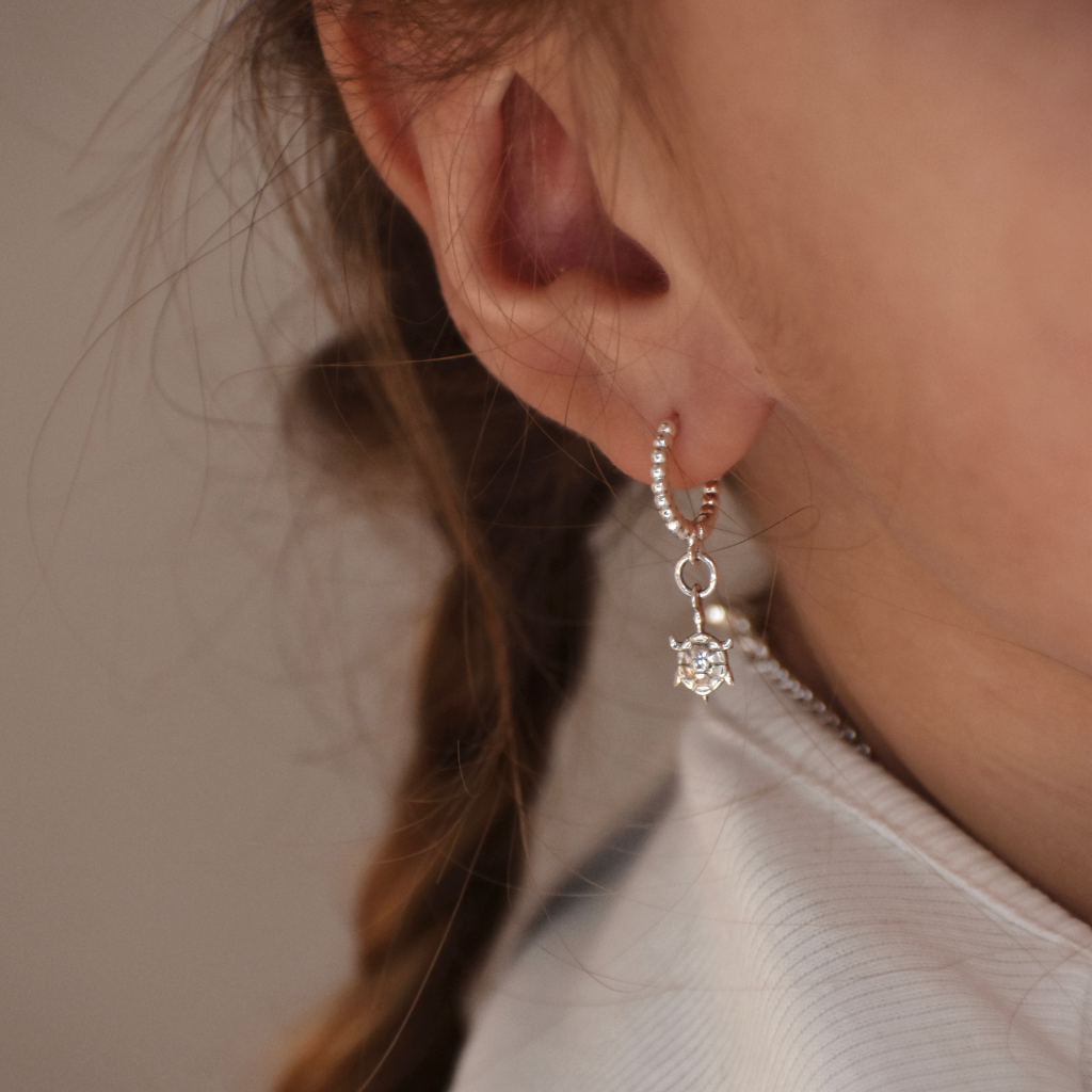 Kinderohrstecker | Kiki, die Schildkröte