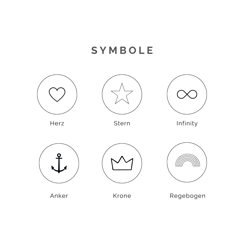 Gravur Armkette Lea | Text, Fingerabdruck, Pfote, Hand- oder Fussabdruck, Hundenasenabdruck