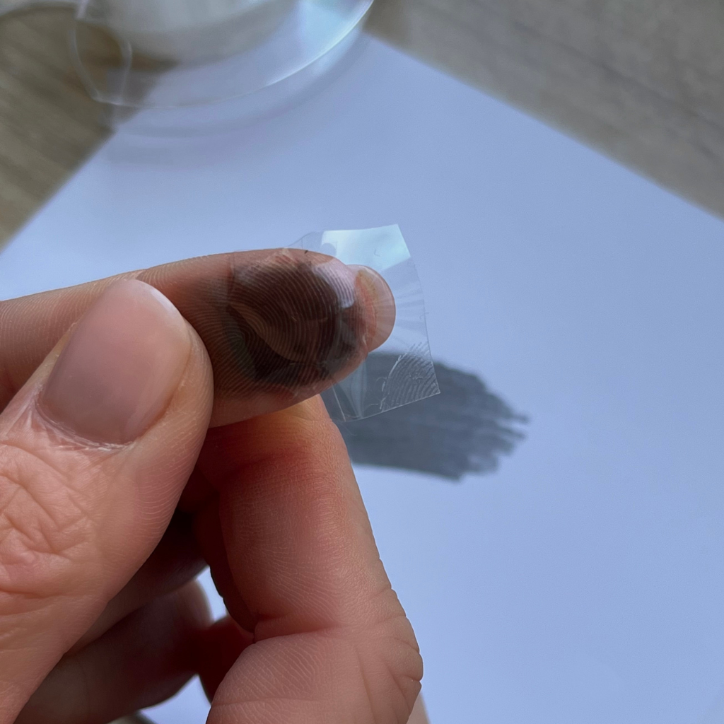 Anleitung Fingerabdruck nehmen für Gravurschmuckstück