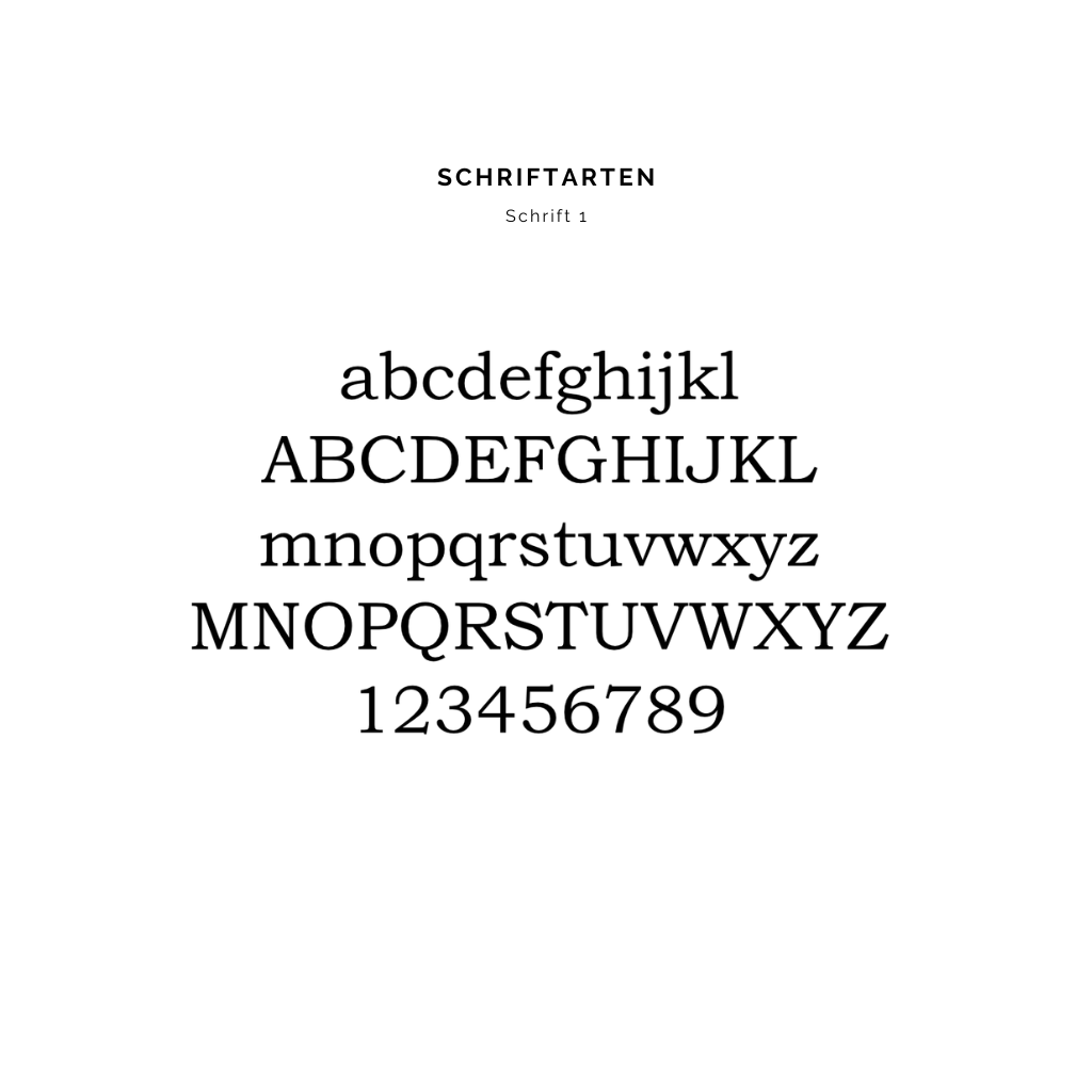 Gravurkette Naya | Text | Mini &amp; Maxi