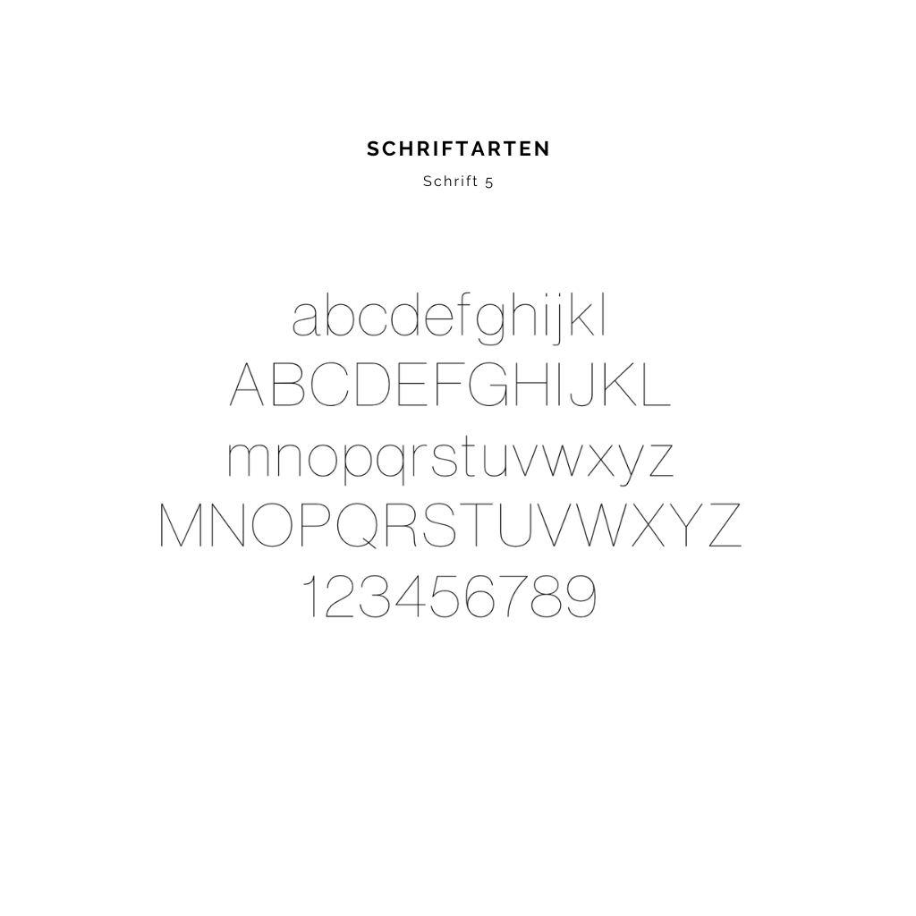 Gravurkette Naya | Text | Mini &amp; Maxi